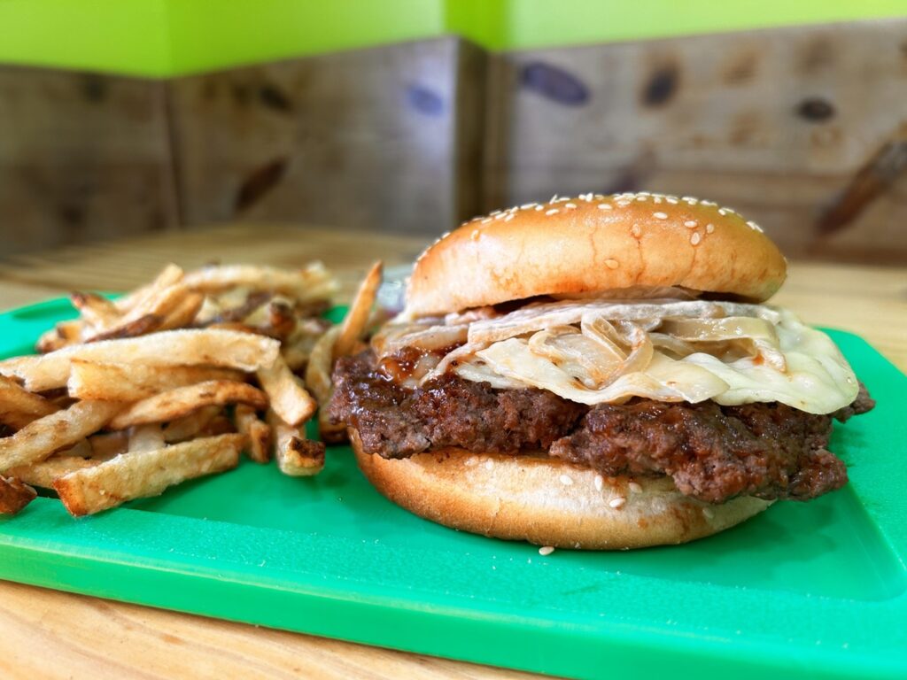 Less Mess Burger Menu Home - Burger Plus